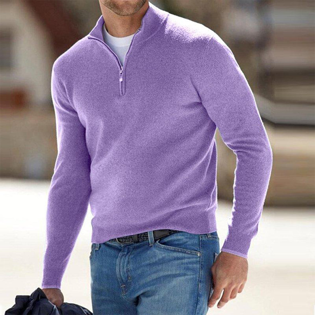 Pierre - Pull zippé homme