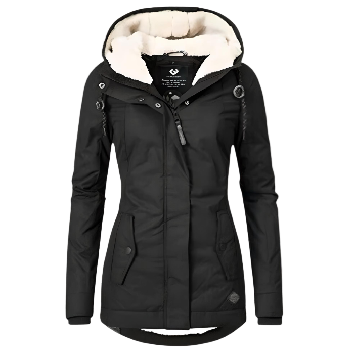 Marie | Parka Élégante Fourrée Longue