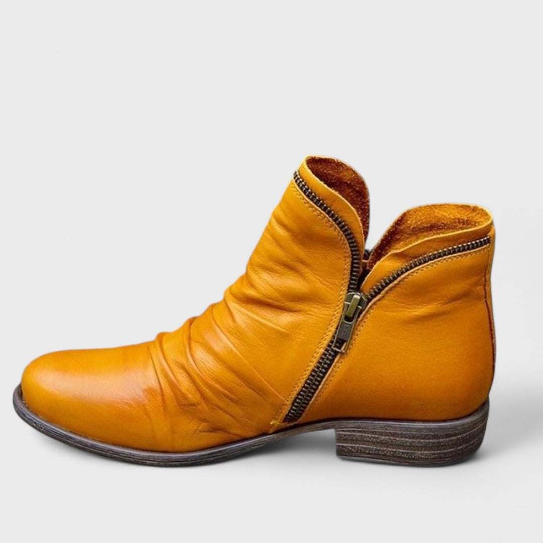 Valérie - Bottines Élégantes Zippées