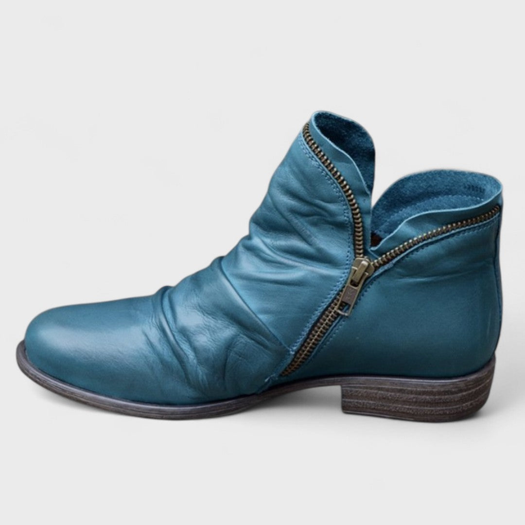 Valérie - Bottines Élégantes Zippées