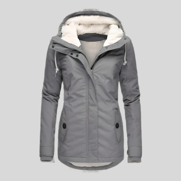 Marie | Parka Élégante Fourrée Longue