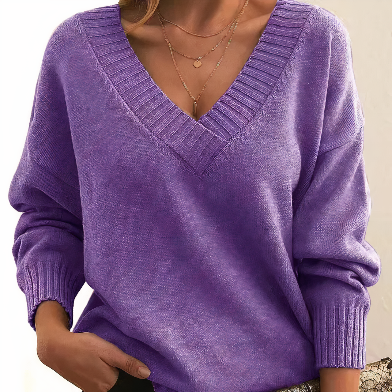 Nathalie - Pull doux femme