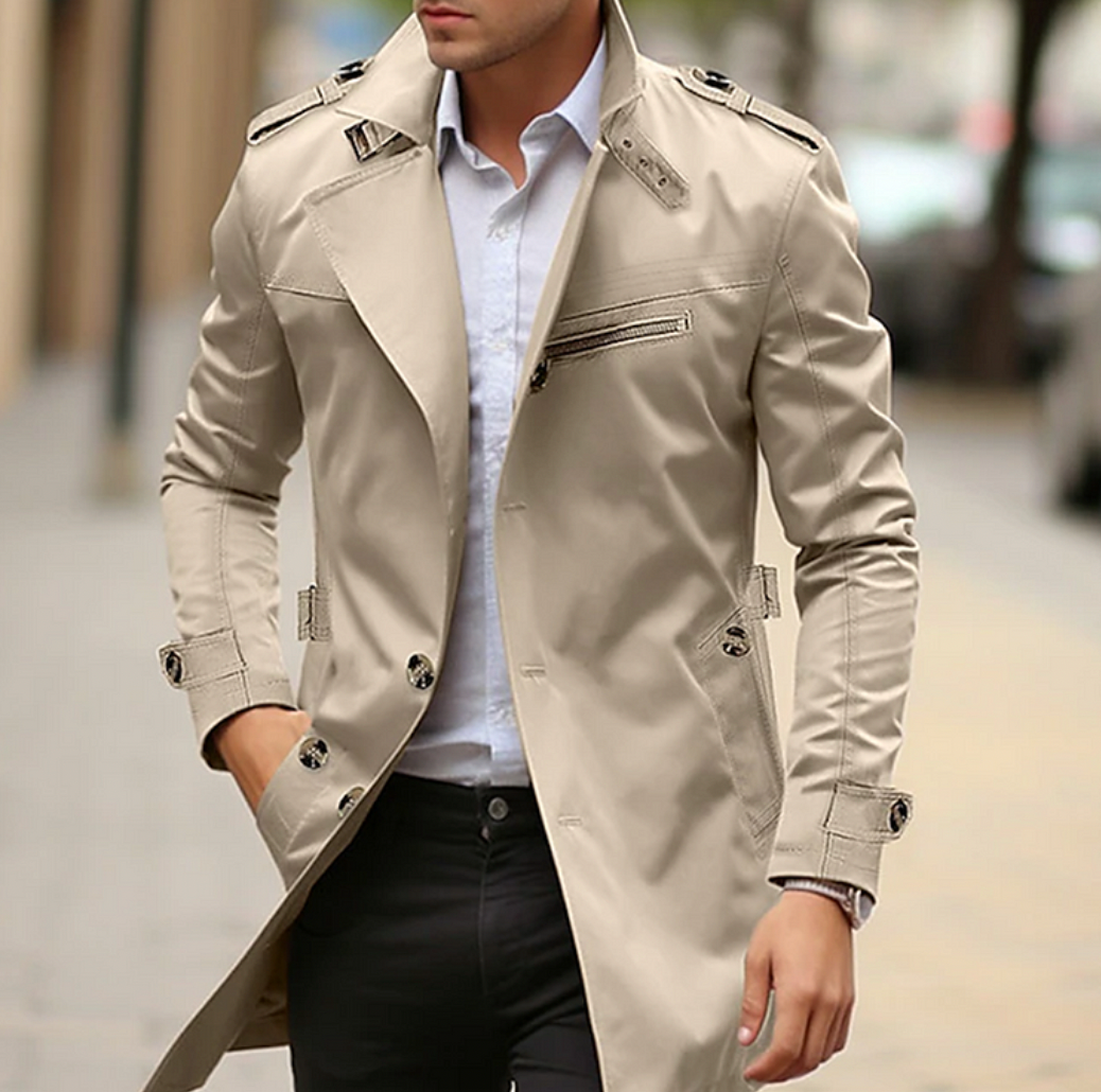 Louis - Trench urbain élégant homme