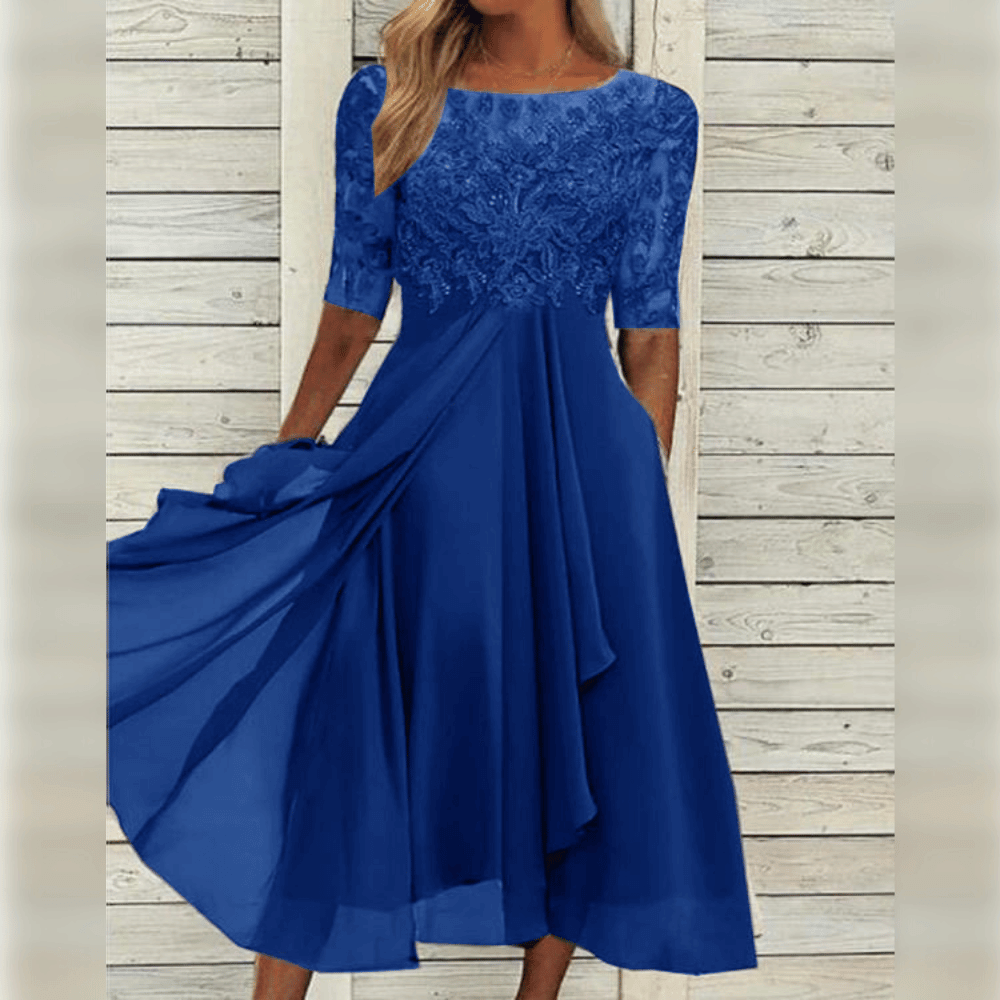 Nathalie - Robe Dentelle Chic