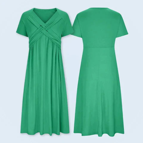 Séverine - Robe Longue à Fente Femme