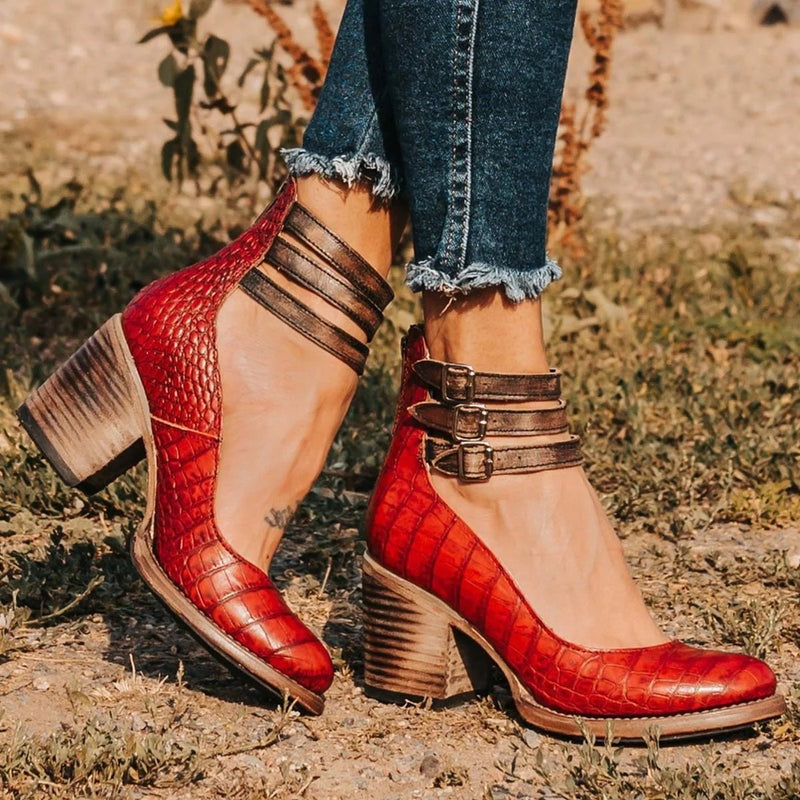 Nathalie- Bottines automne élégantes femme
