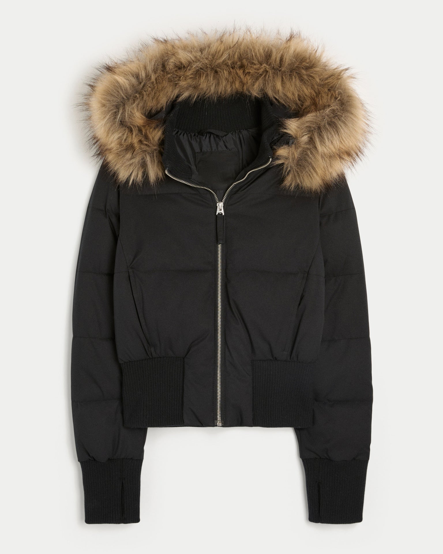 Élodie – Manteau matelassé d’hiver femme avec capuche amovible