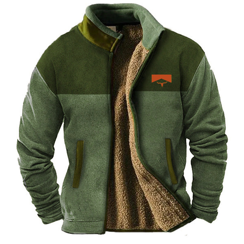 Philippe - Veste Chic Sherpa Aztèque