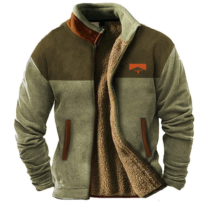 Philippe - Veste Chic Sherpa Aztèque