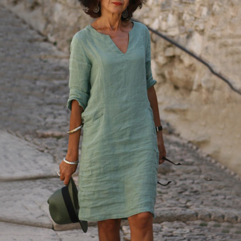 Caroline - Robe Confortable D'Été