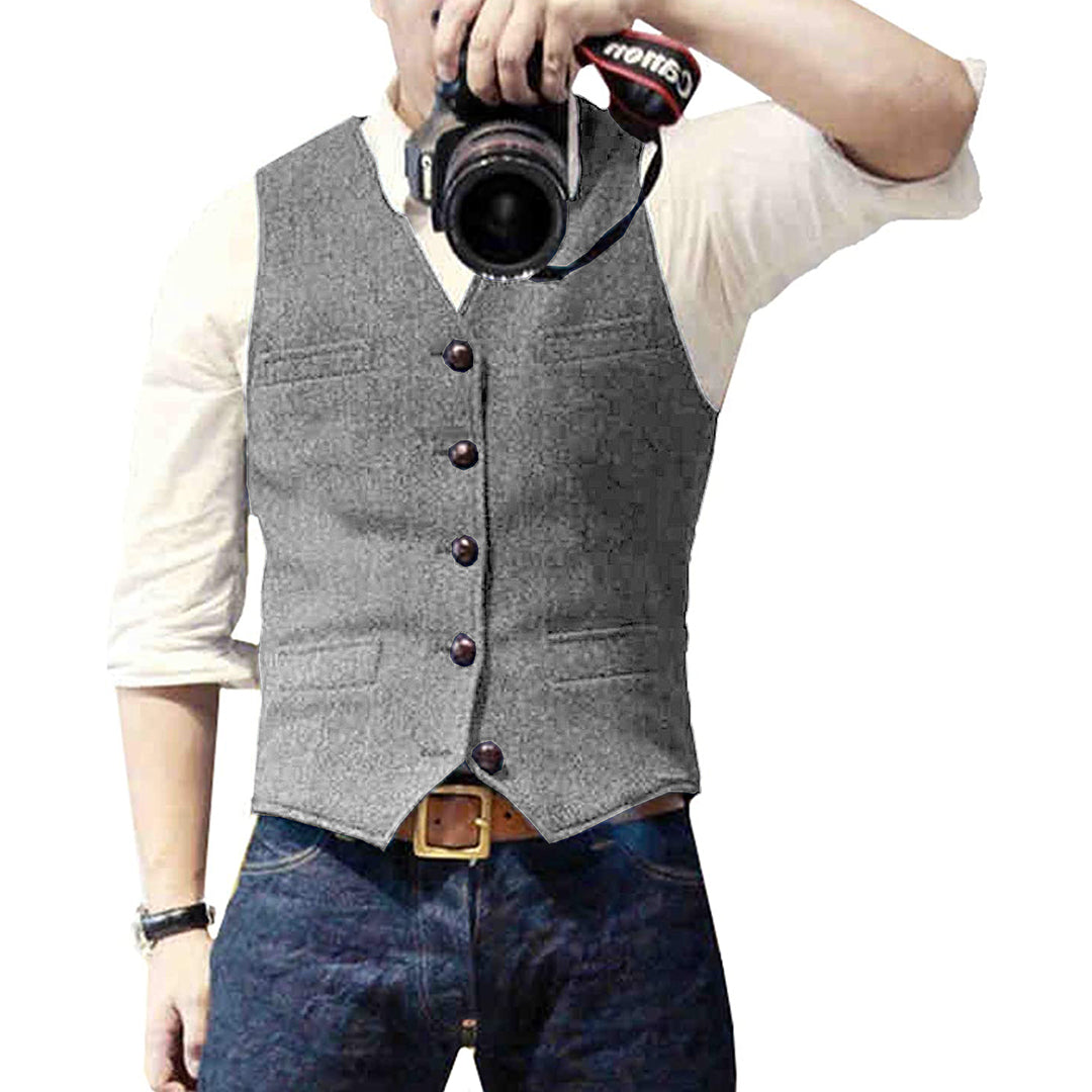 Pierre - Gilet élégant Homme