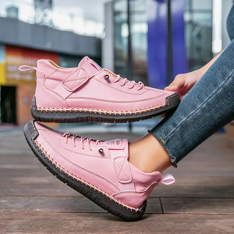 Chantal | Baskets Chic Cuir Souple