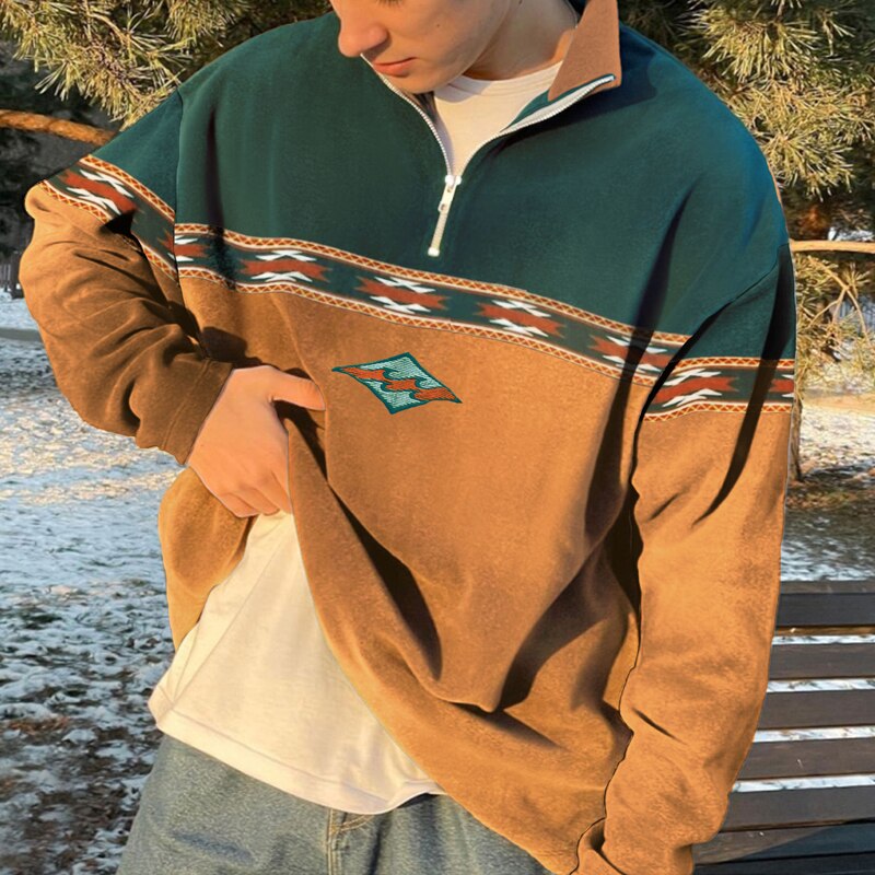 Sébastien - Pull Chic Oversize Zippé