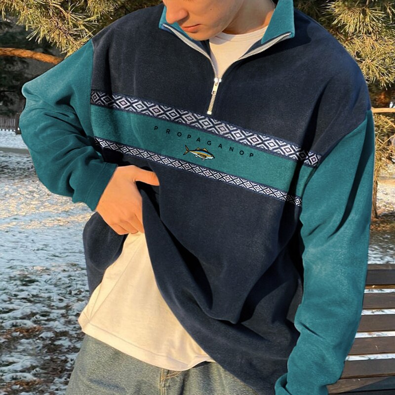Sébastien - Pull Chic Oversize Zippé