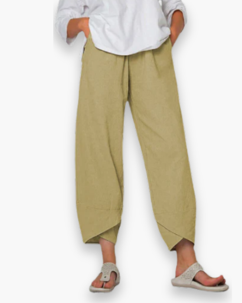 Pantalon élégant fuselé pour femme | Léger et confortable