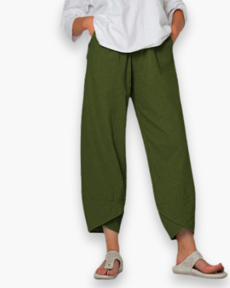 Pantalon élégant fuselé pour femme | Léger et confortable