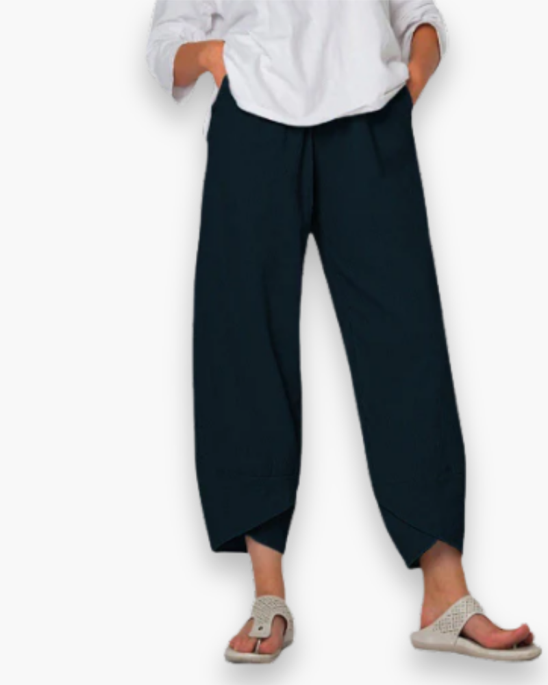Pantalon élégant fuselé pour femme | Léger et confortable