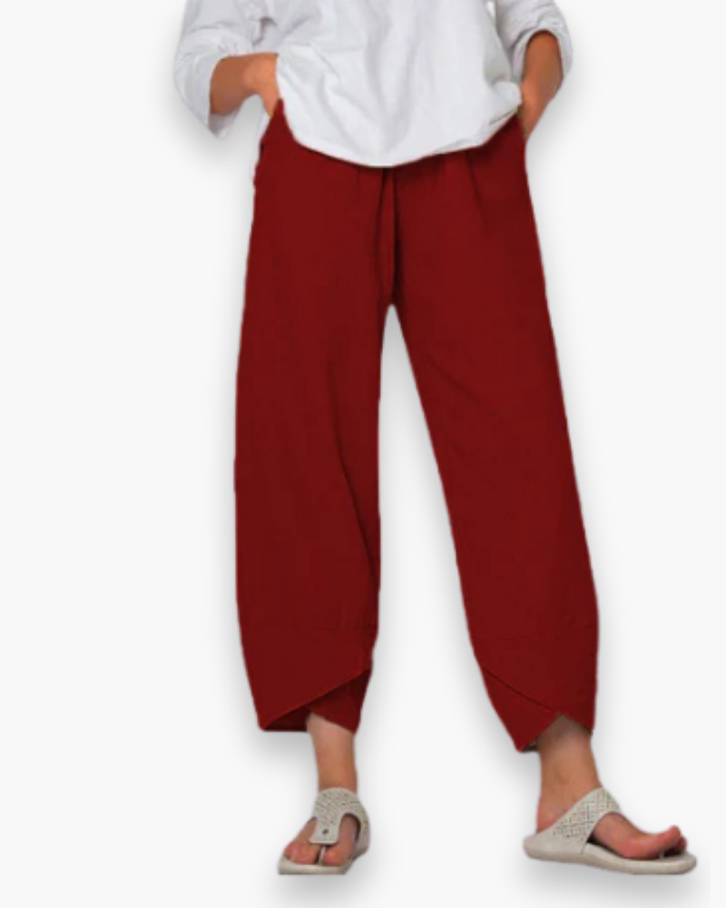 Pantalon élégant fuselé pour femme | Léger et confortable