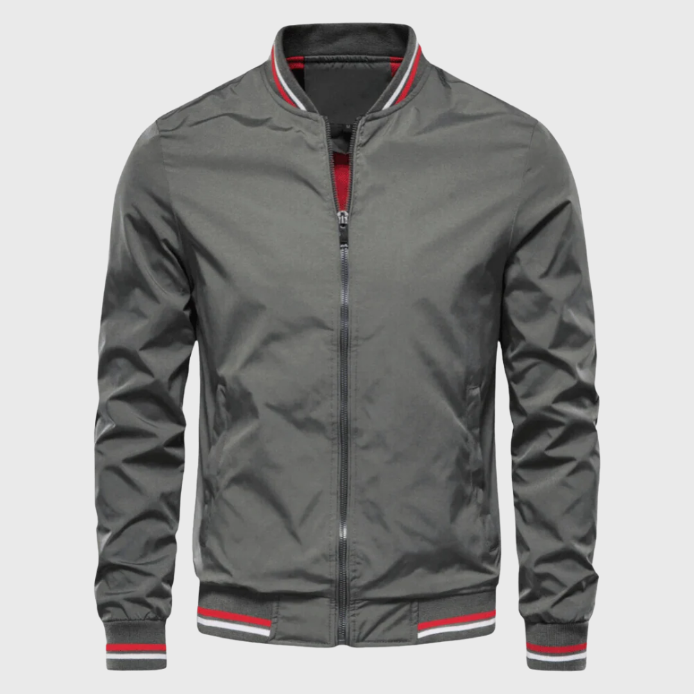 Sébastien - Veste Intemporelle Bomber Zippée