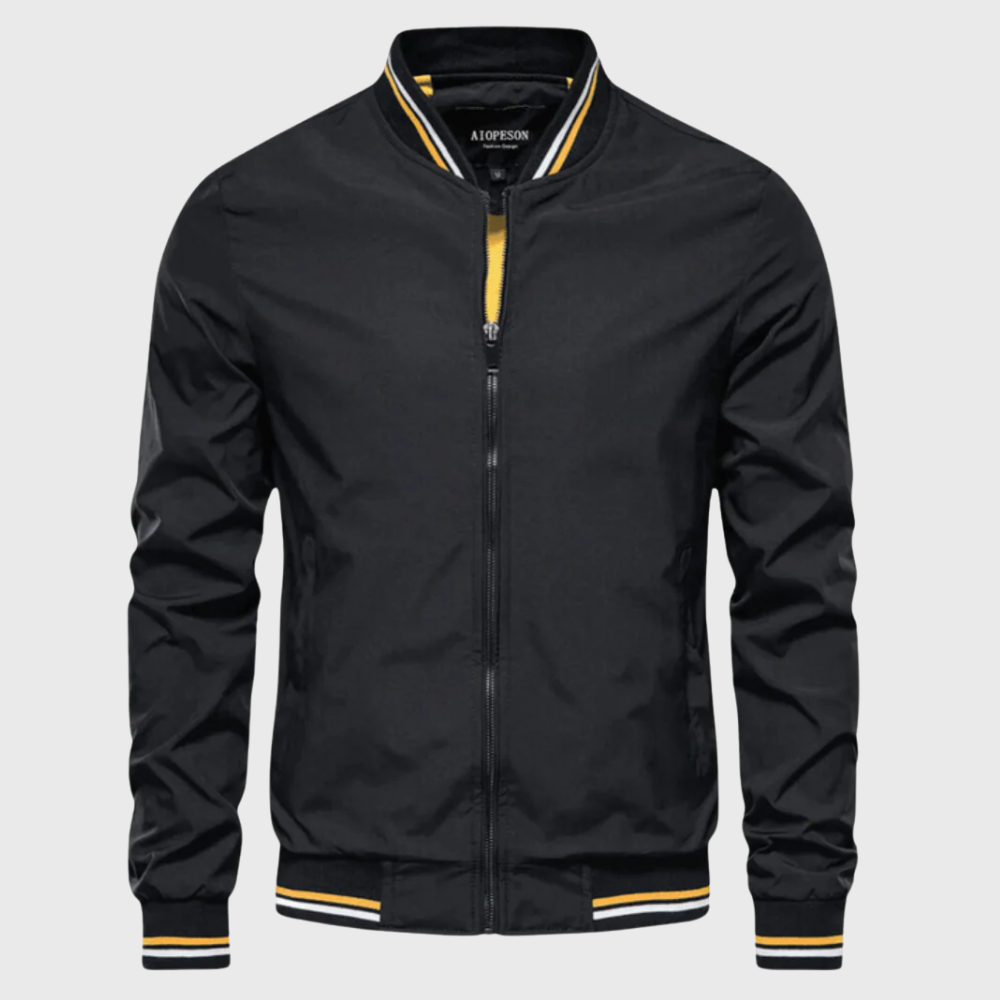 Sébastien - Veste Intemporelle Bomber Zippée