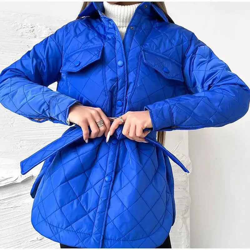 Virginie - Doudoune Chic Matelassée Oversize