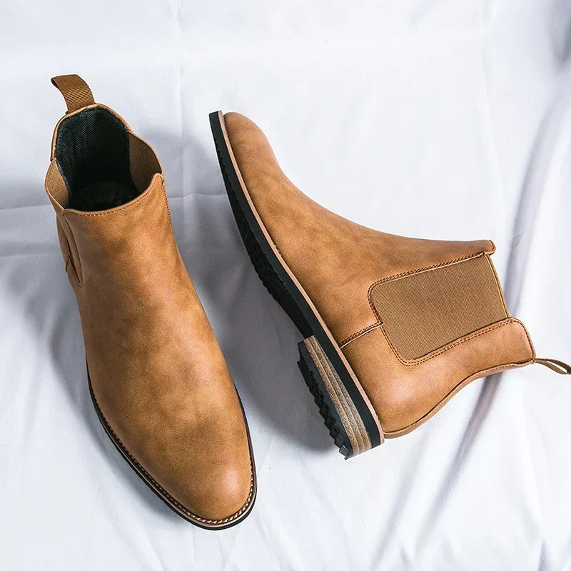 Julien - Bottines Chelsea Élégantes Semelle Crantée