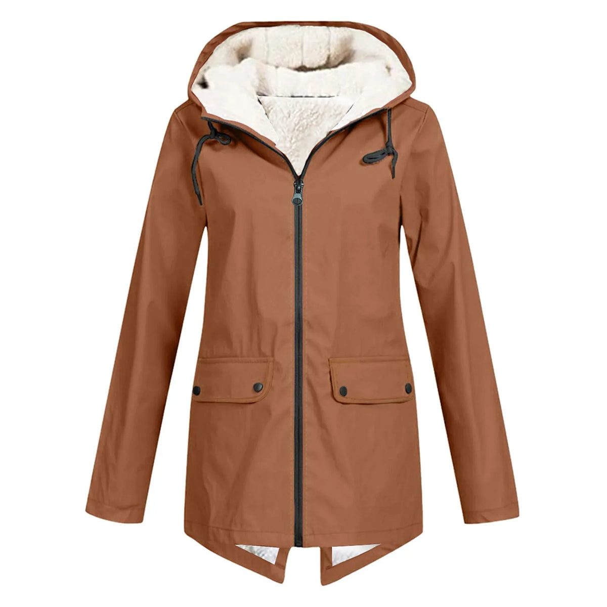 Manon | Parka Chic Fourrée à Capuche
