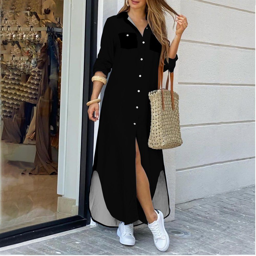 Nathalie - Robe Maxi d'Été Chic
