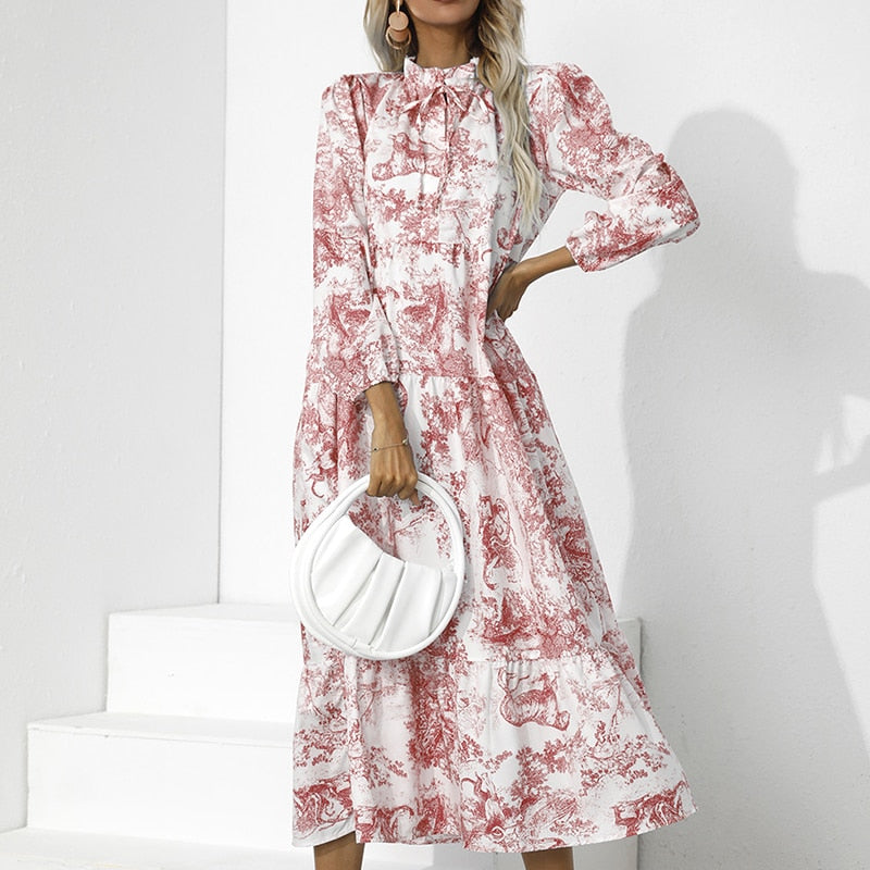 Marine - Robe Maxi D'Été Élégante