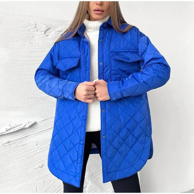 Virginie - Doudoune Chic Matelassée Oversize