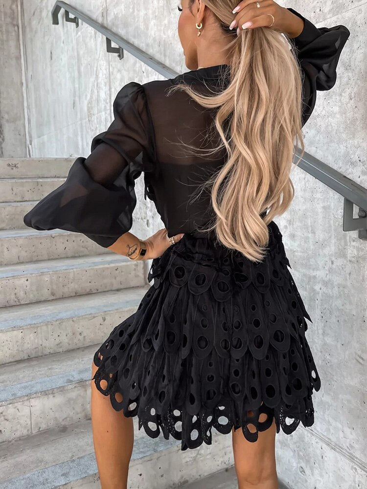 Louise - Robe Dentelle D'Été Élégante