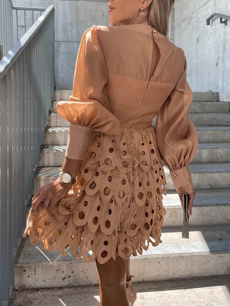 Louise - Robe Dentelle D'Été Élégante