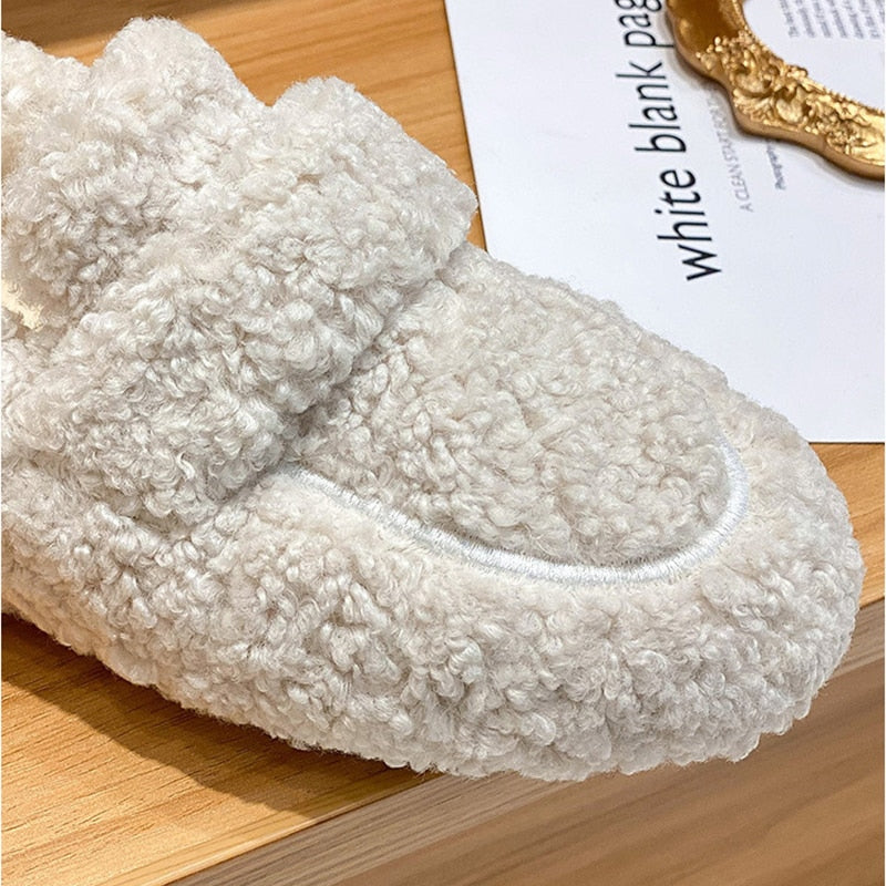 Évangéline – Chaussons Gris Confortables Pour Un Maximum De Confort À La Maison