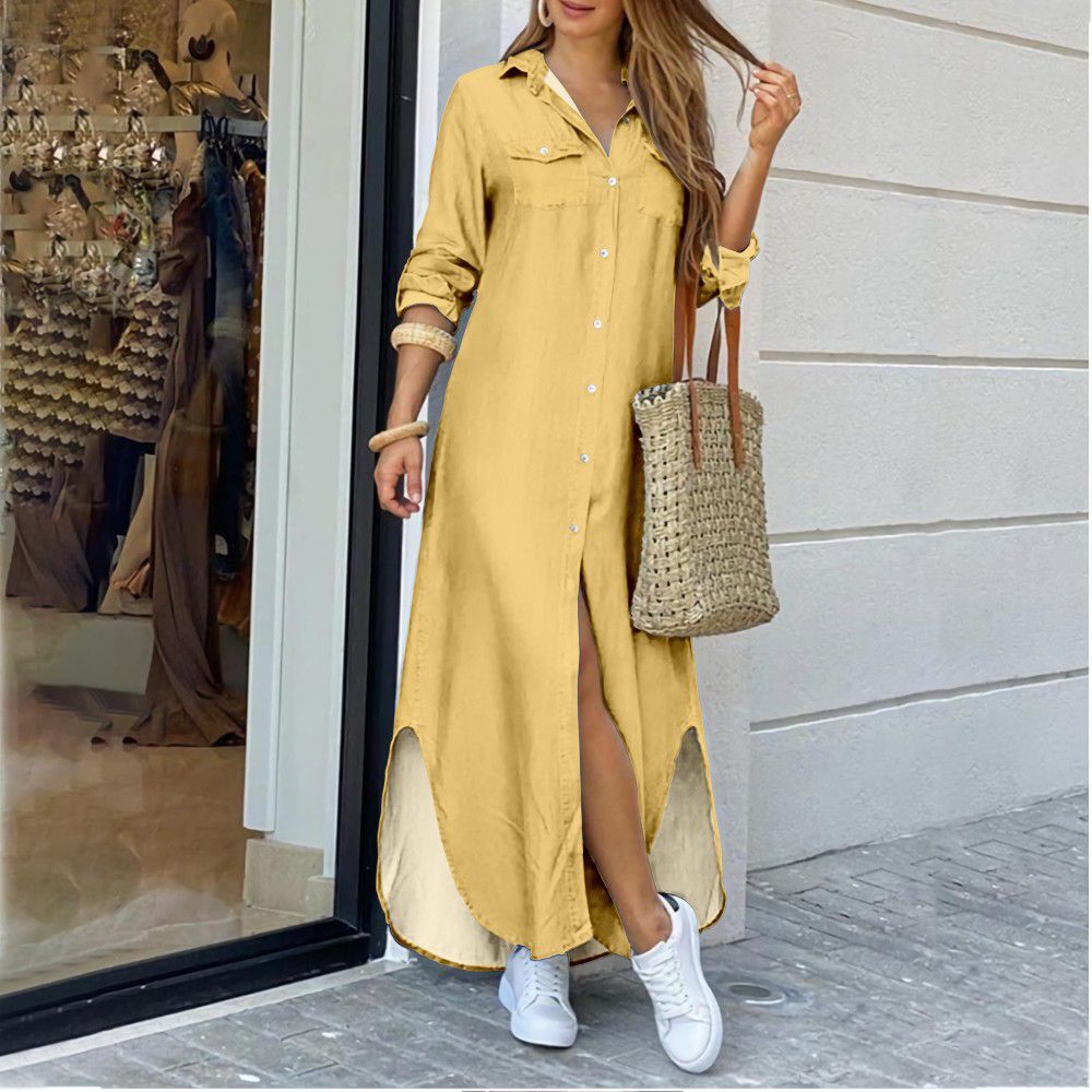 Nathalie - Robe Maxi d'Été Chic