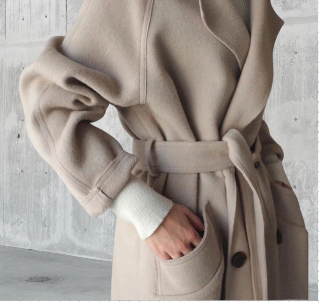 Claire | Manteau Élégant Long Chaud