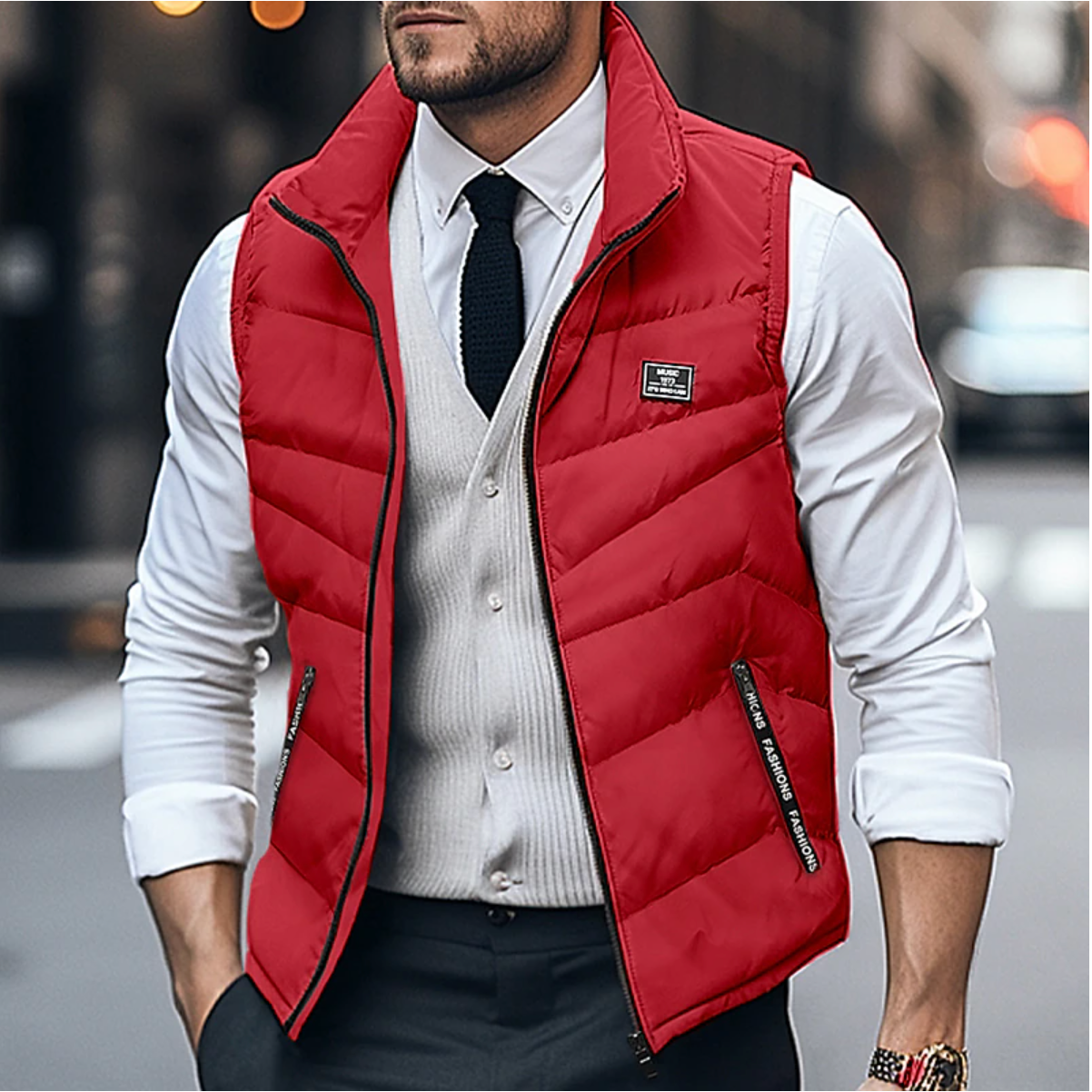 Louis - Gilet homme matelassé léger