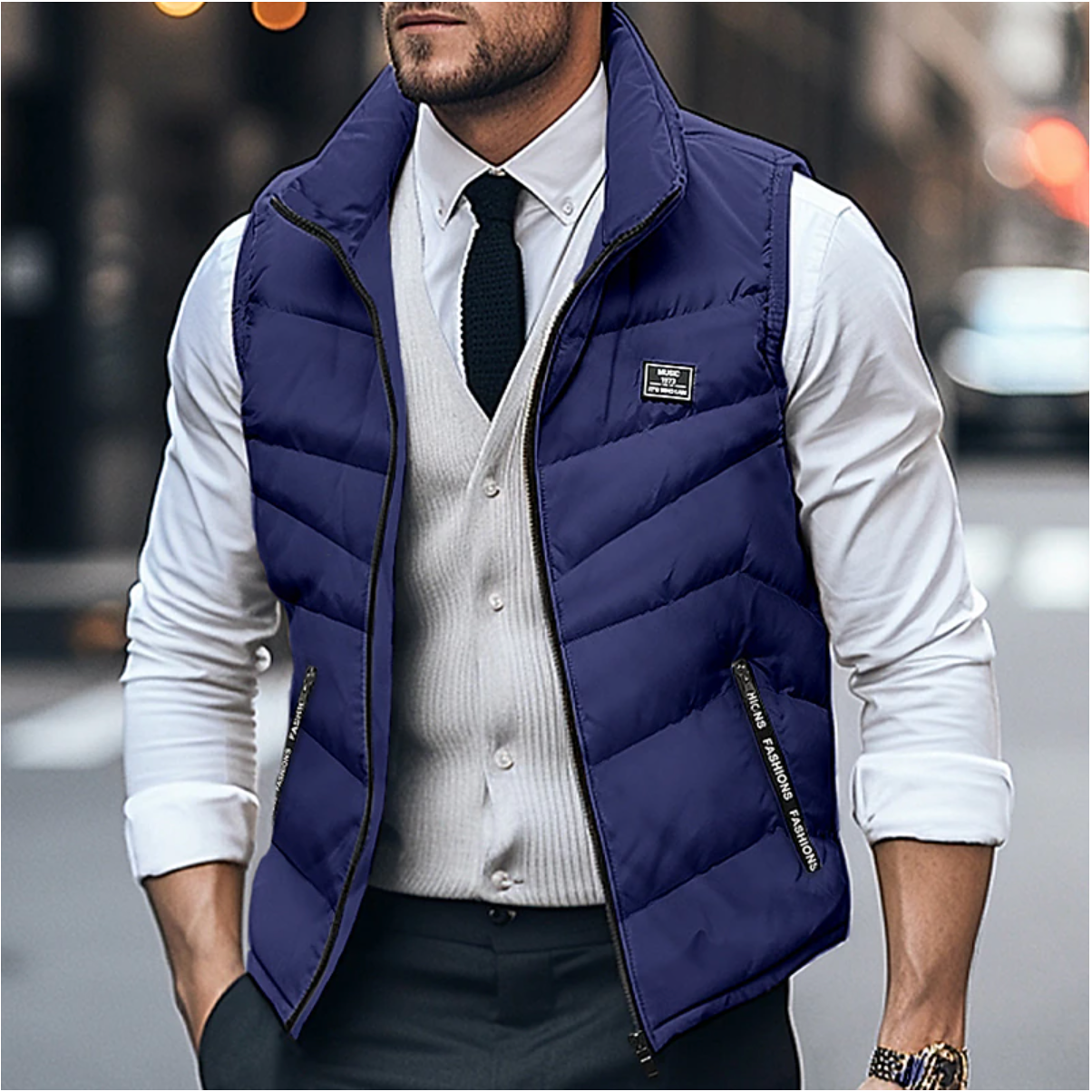 Louis - Gilet homme matelassé léger