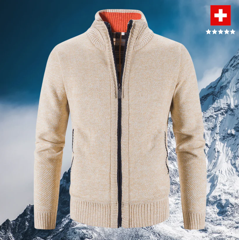 James - Sweat zippé homme