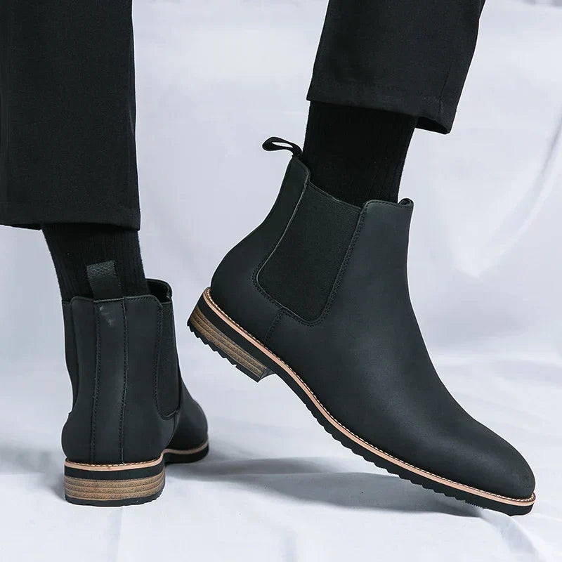 Julien - Bottines Chelsea Élégantes Semelle Crantée