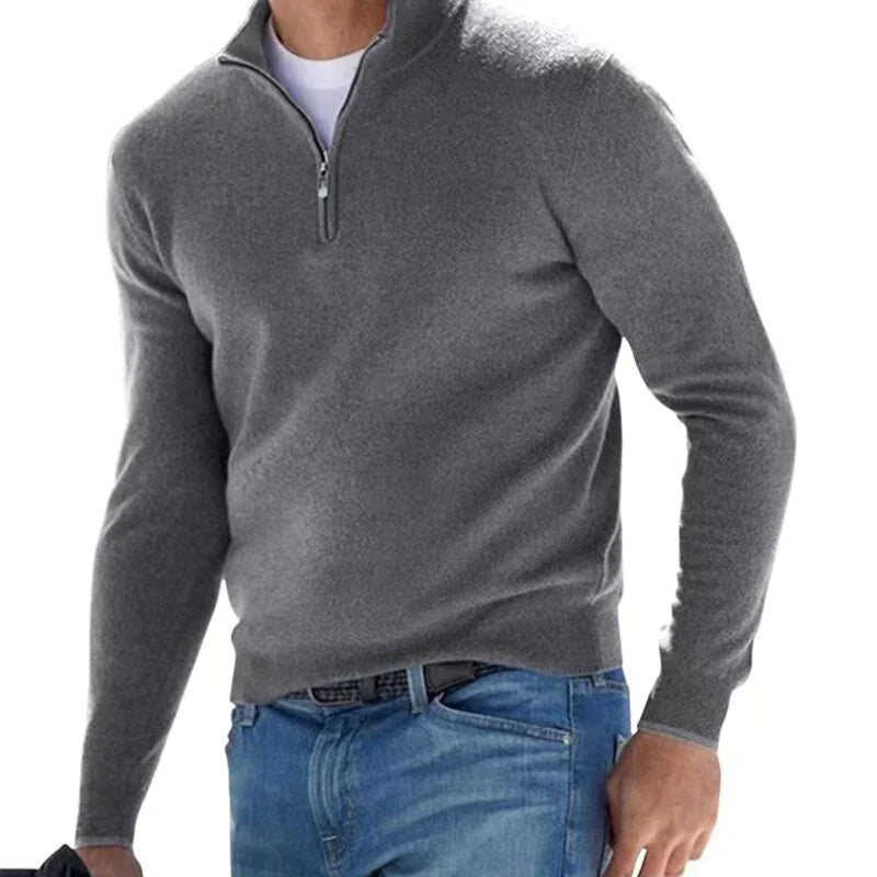 Hugo - Pull homme à demi-zip