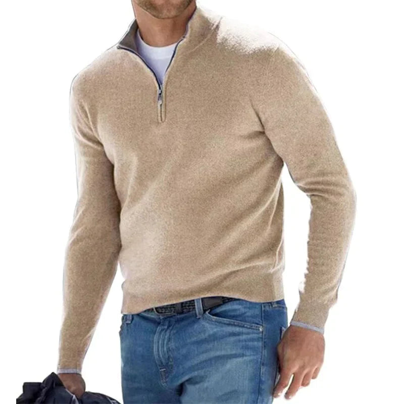 Hugo - Pull homme à demi-zip