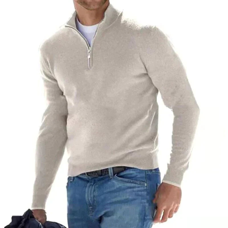 Hugo - Pull homme à demi-zip