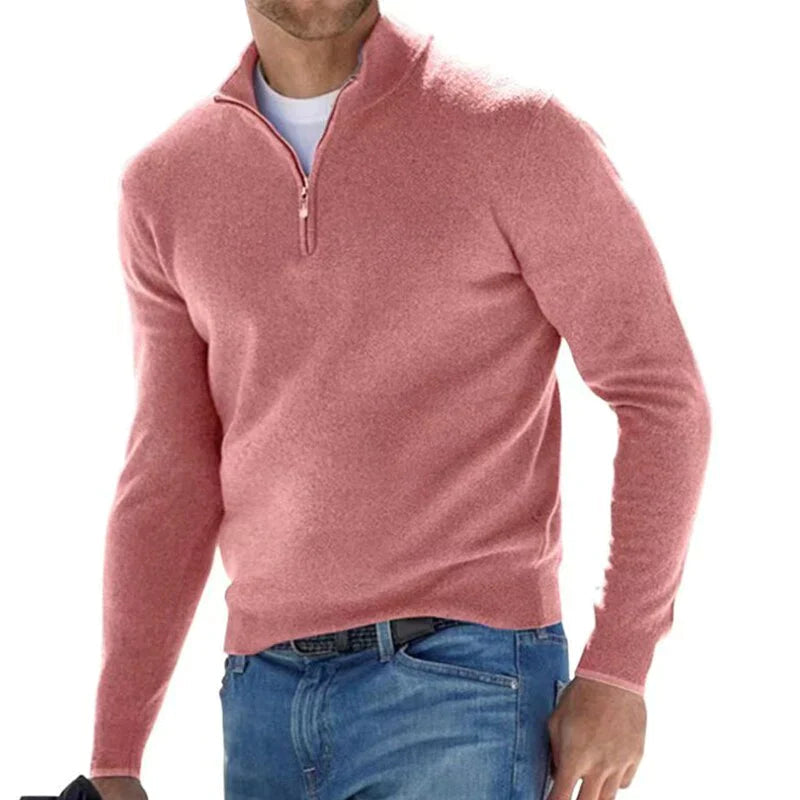 Hugo - Pull homme à demi-zip