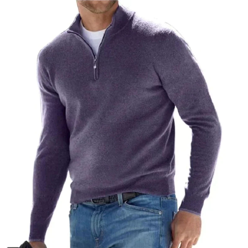 Hugo - Pull homme à demi-zip