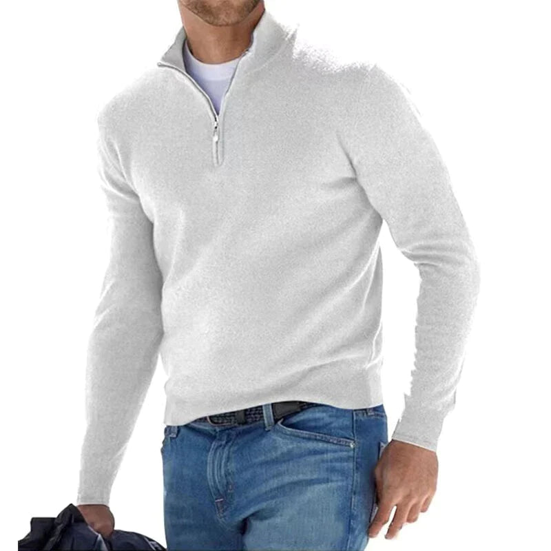Hugo - Pull homme à demi-zip