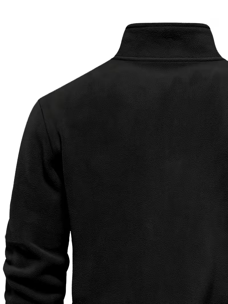 Vincent - Pull Intemporel Zippé Col Montant