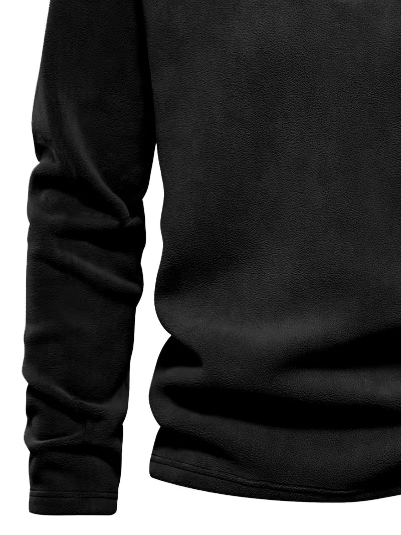 Vincent - Pull Intemporel Zippé Col Montant