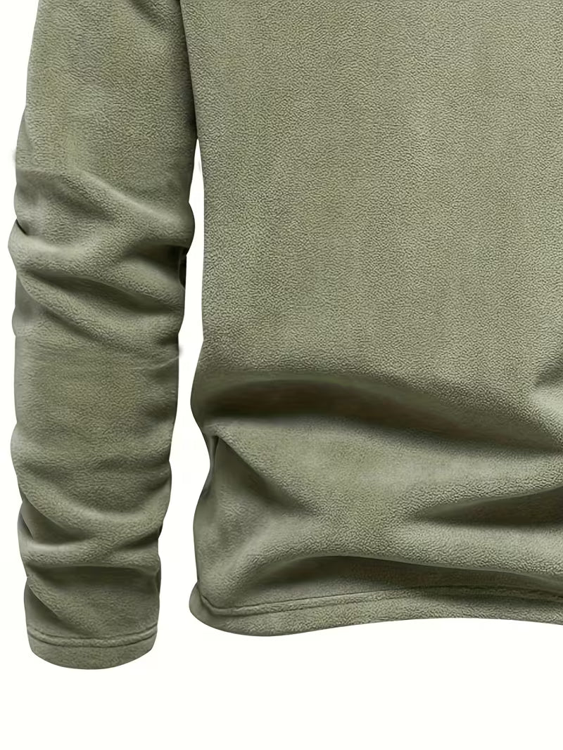 Vincent - Pull Intemporel Zippé Col Montant