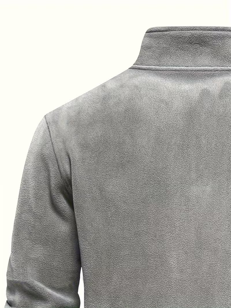 Vincent - Pull Intemporel Zippé Col Montant