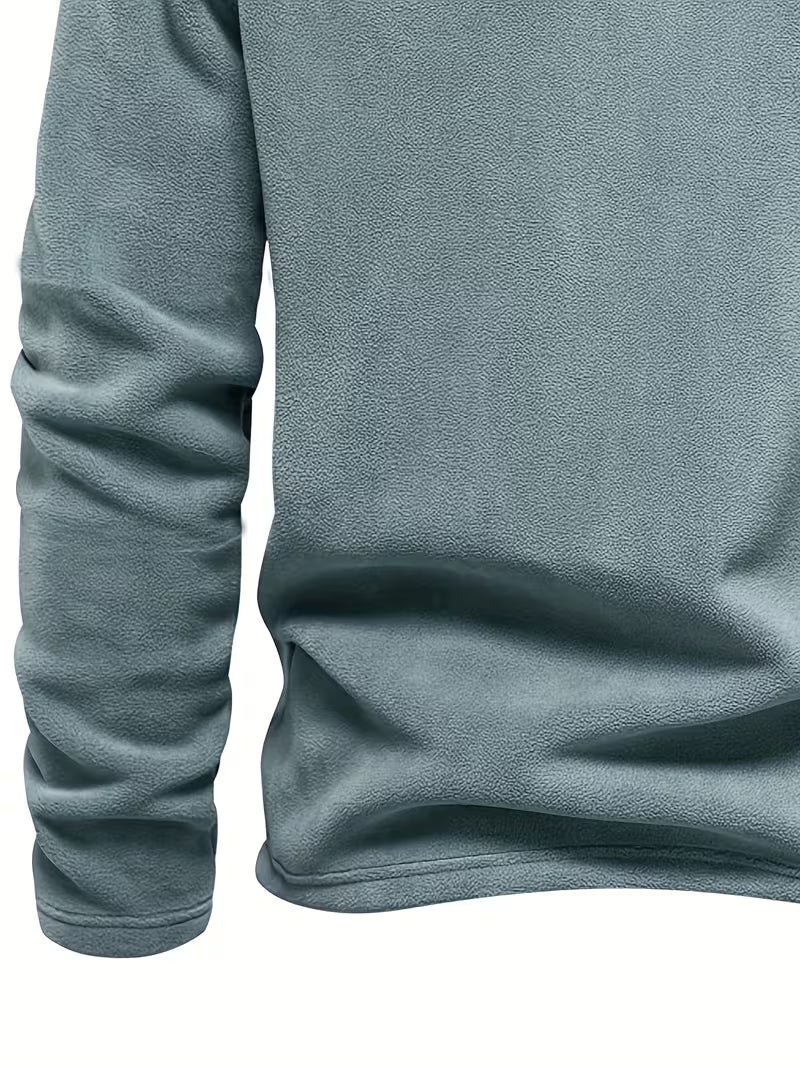Vincent - Pull Intemporel Zippé Col Montant